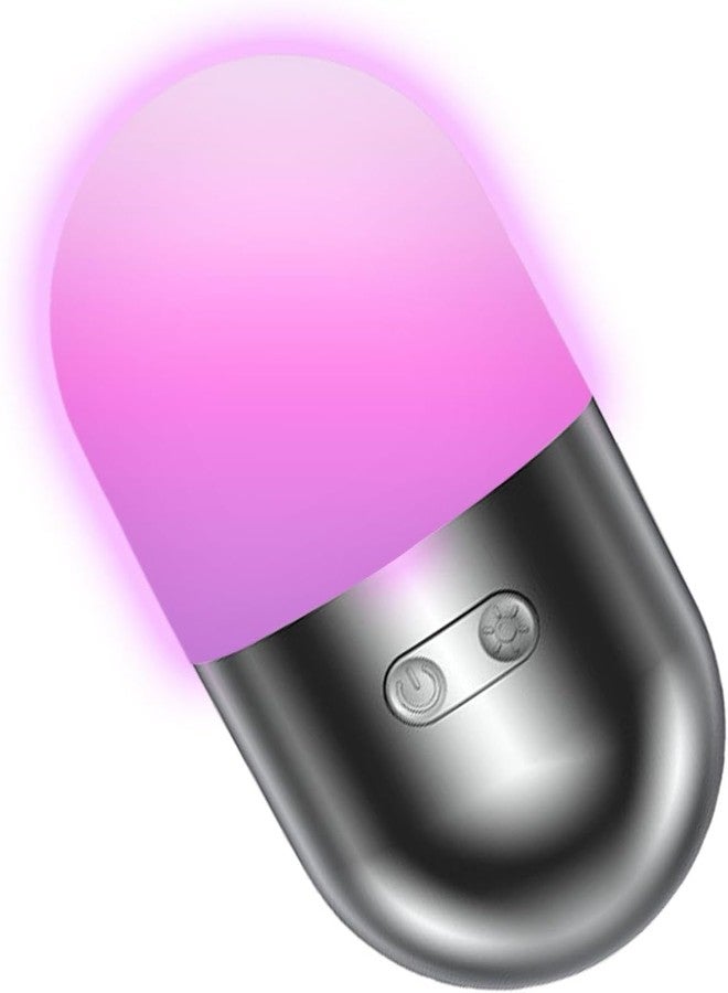 RAMPKD مصباح تخييم قابل لإعادة الشحن من RAMPKD على شكل كبسولة، مزود بمصباح ليلي متغير الألوان RGB، وإضاءة محيطية لموقع التخييم - Image 1